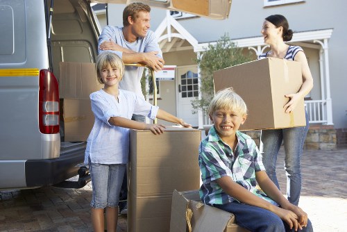 Professional removals van serving homes and offices in Holloway